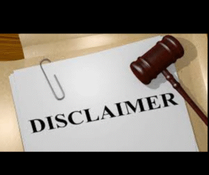 Disclaimer