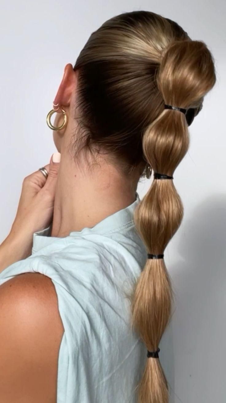 Bubble Ponytail